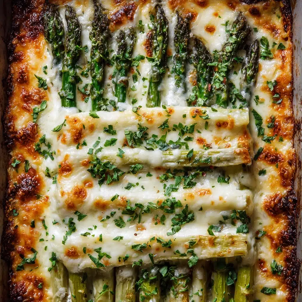 Cheesy Asparagus Casserole Recipe - Recipe Image