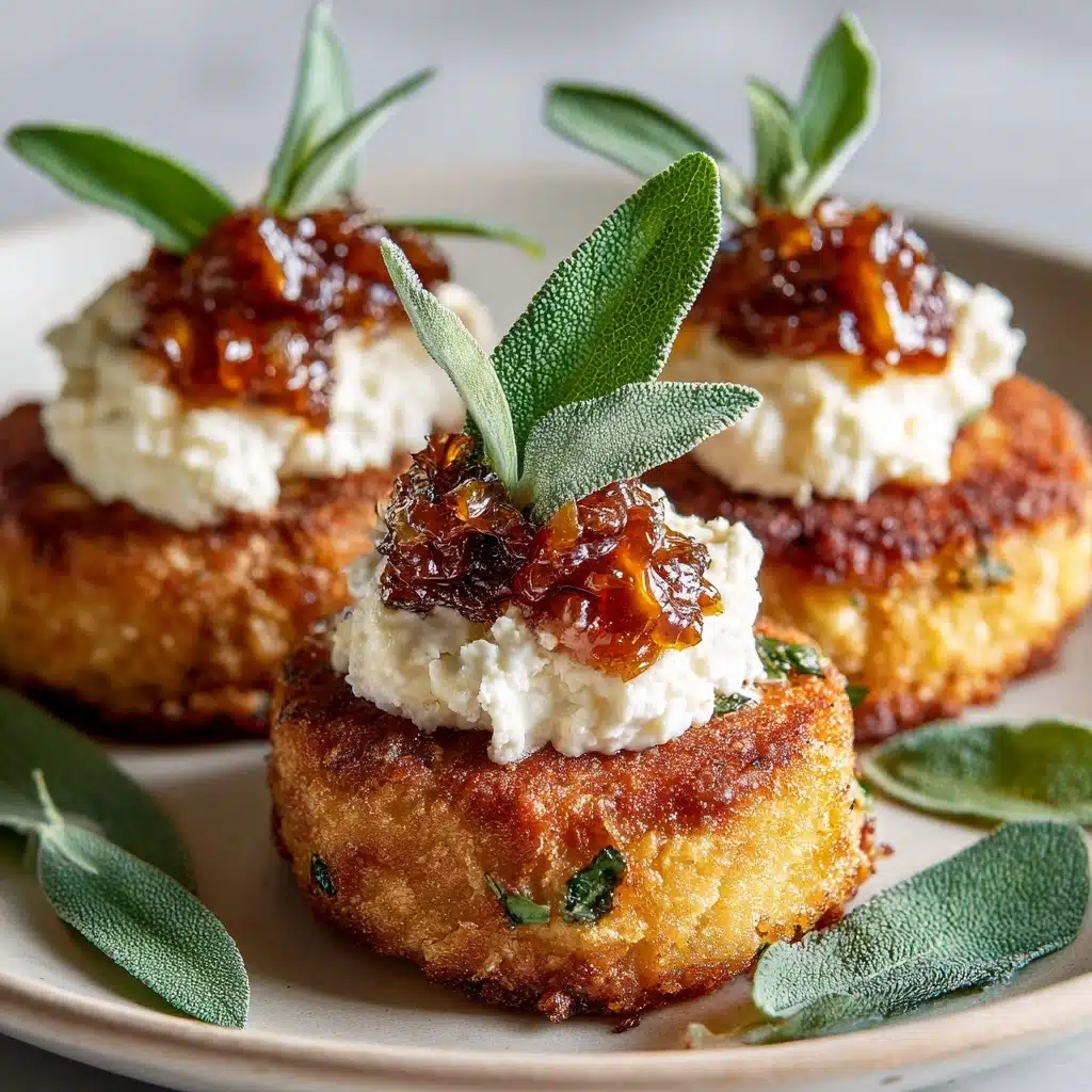 Sundried Tomato Polenta Bites Recipe - Recipe Image