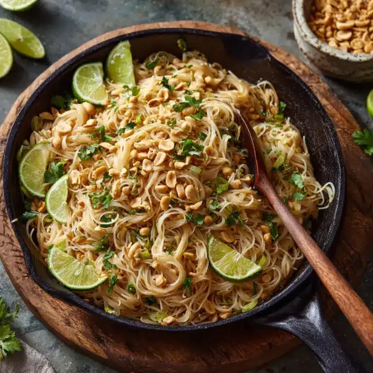 Vegetable Pad Thai Recipe