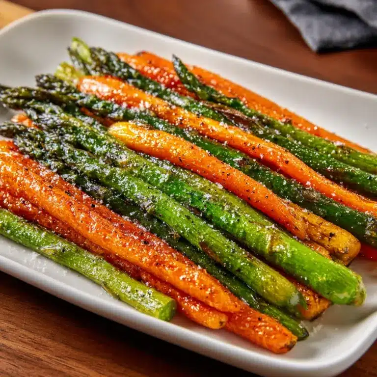 Roasted Asparagus & Carrots Recipe