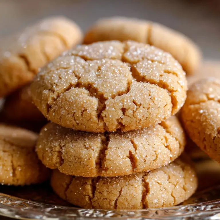 Chewy Brown Sugar Cookies Recipe