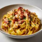 Creamy Tomato and Lobster Pasta Recipe