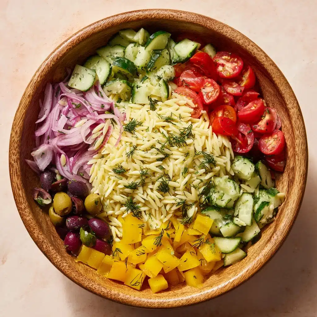 Greek Orzo Salad Recipe - Recipe Image