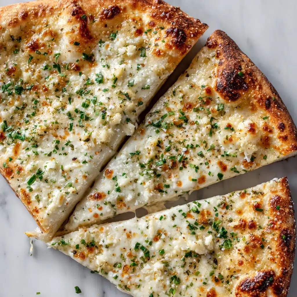 White Garlic Pizza Recipe