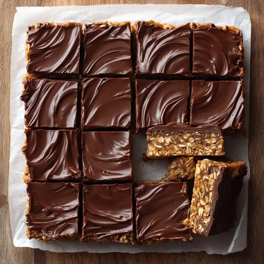 Homemade Crunch Bars Recipe - Recipe Image