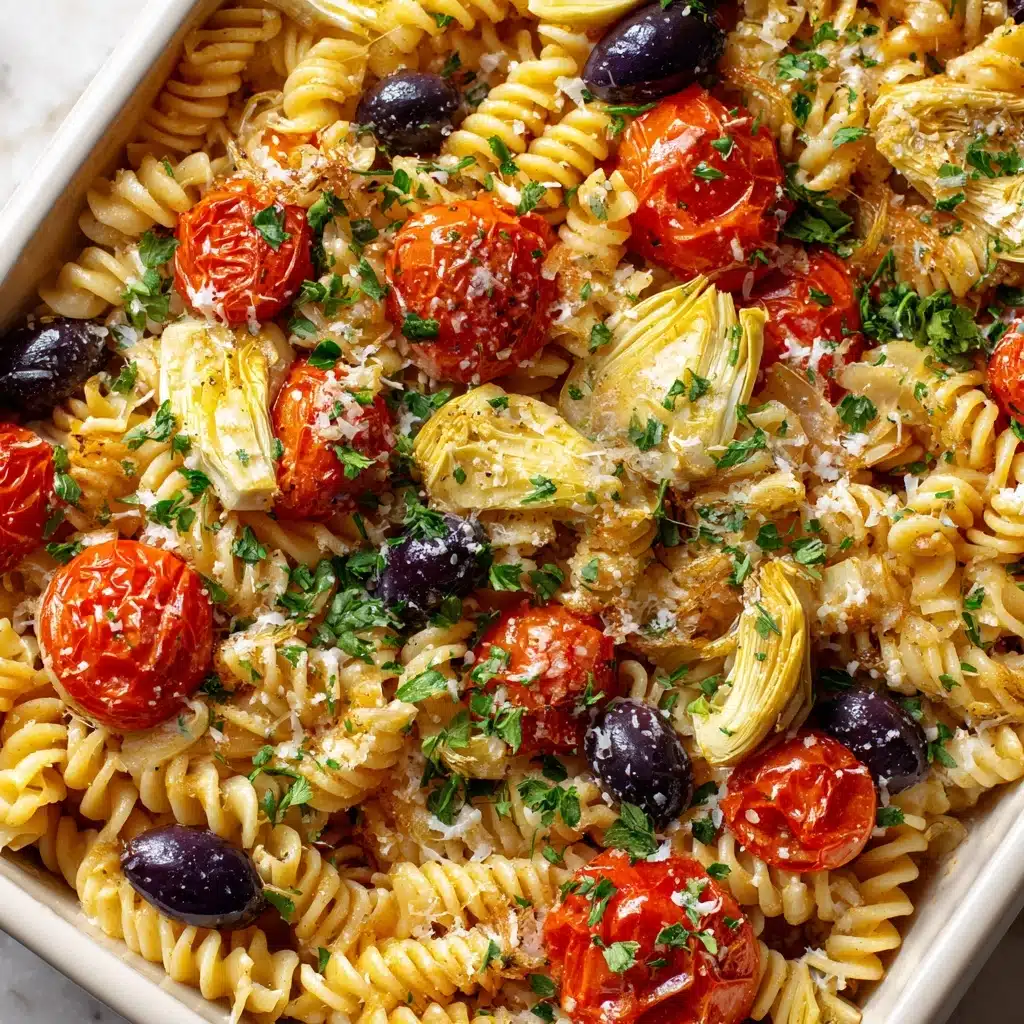 Baked Mediterranean Pasta Recipe - Recipe Image