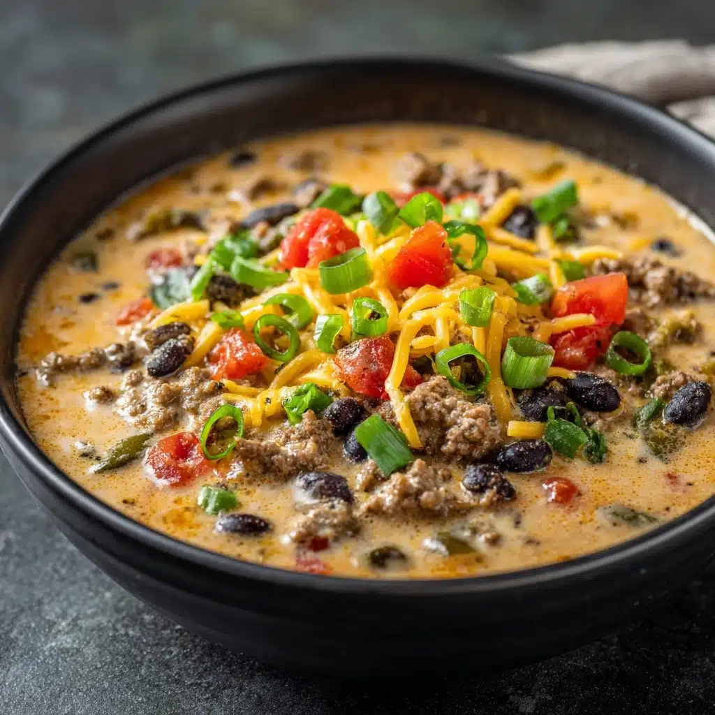 Easy Creamy Taco Soup Recipe - Recipe Image