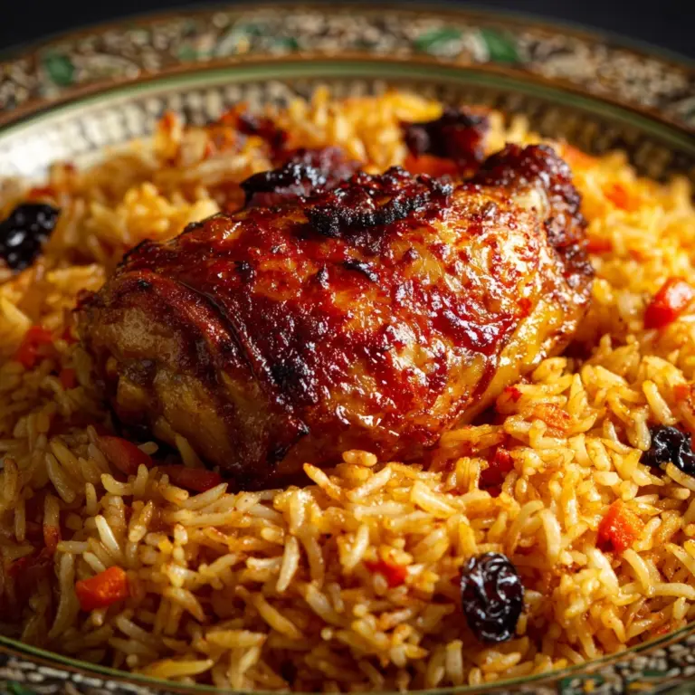 Chicken Kabsa (Arabian Chicken and Rice) Recipe