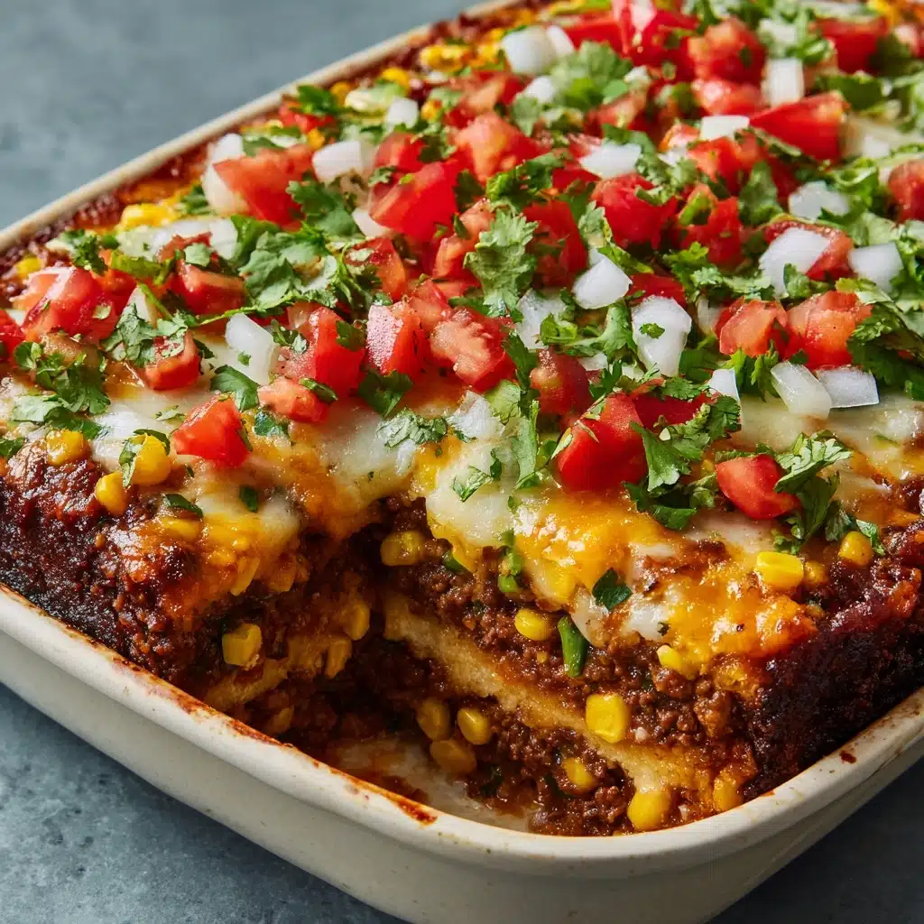 Cornbread Taco Bake Recipe - Recipe Image