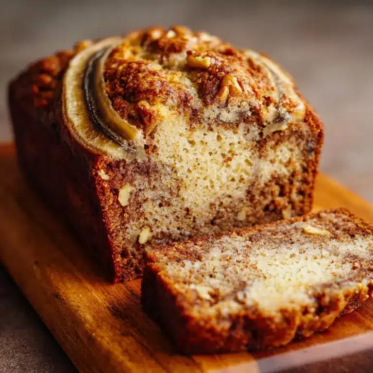 Classic Cinnamon Swirl Banana Bread Recipe