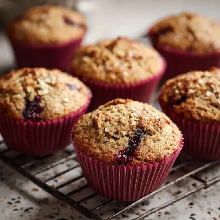 Cranberry Oatmeal Muffins Recipe
