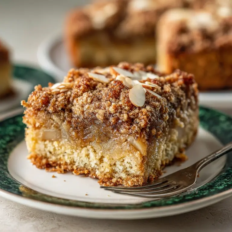 Healthy Breakfast Oatmeal Apple Cake Recipe