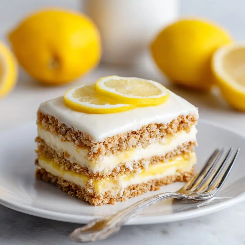 Lemon Icebox Cake Recipe - Recipe Image