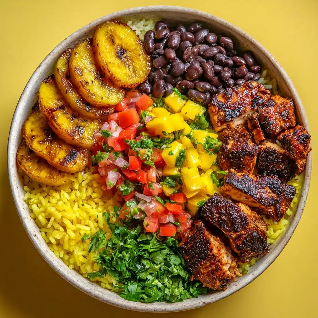 Cuban Chicken & Black Bean Rice Bowls Recipe