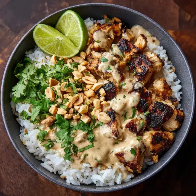 Thai Peanut Chicken Recipe