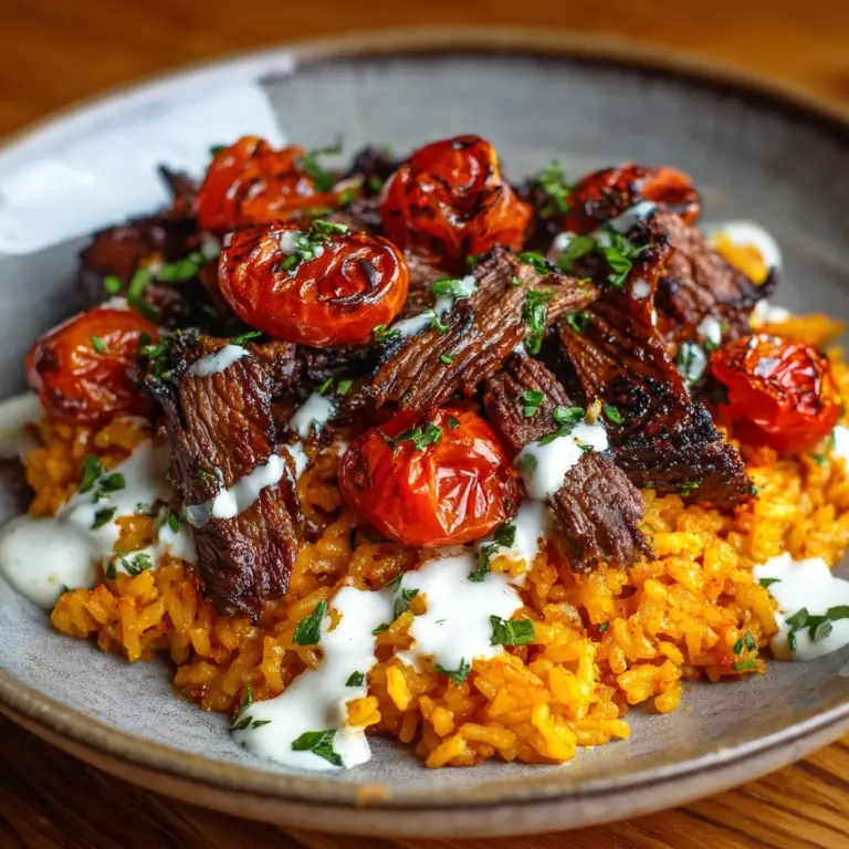 Steak & Queso Rice Recipe