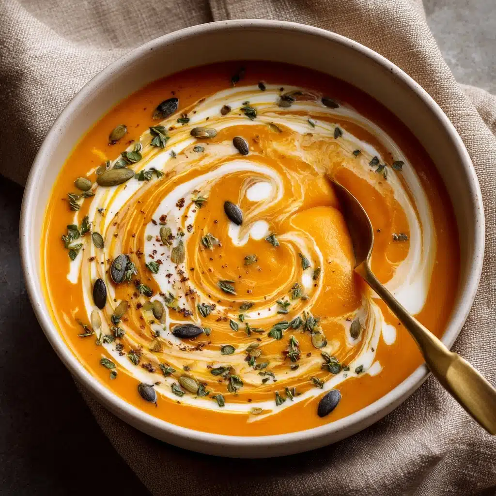 Coconut Curry Pumpkin Soup Recipe - Recipe Image