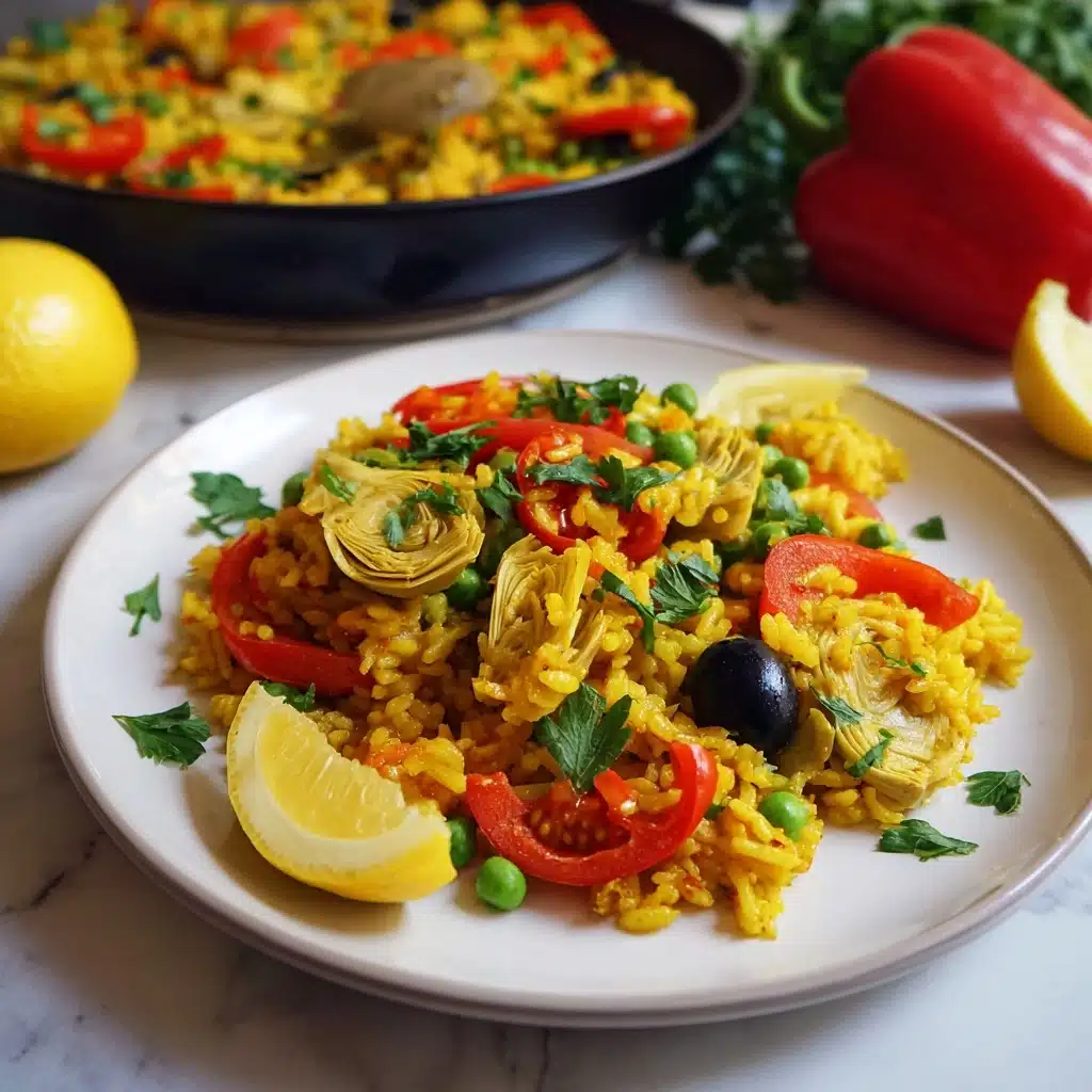 Vegetarian Paella (Vegan and ready in 30 minutes!) Recipe