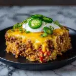 Chili Rice Skillet Meal Recipe