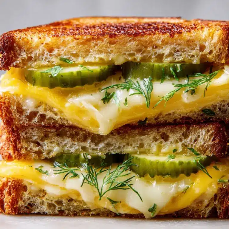 Dill Pickle Grilled Cheese Recipe