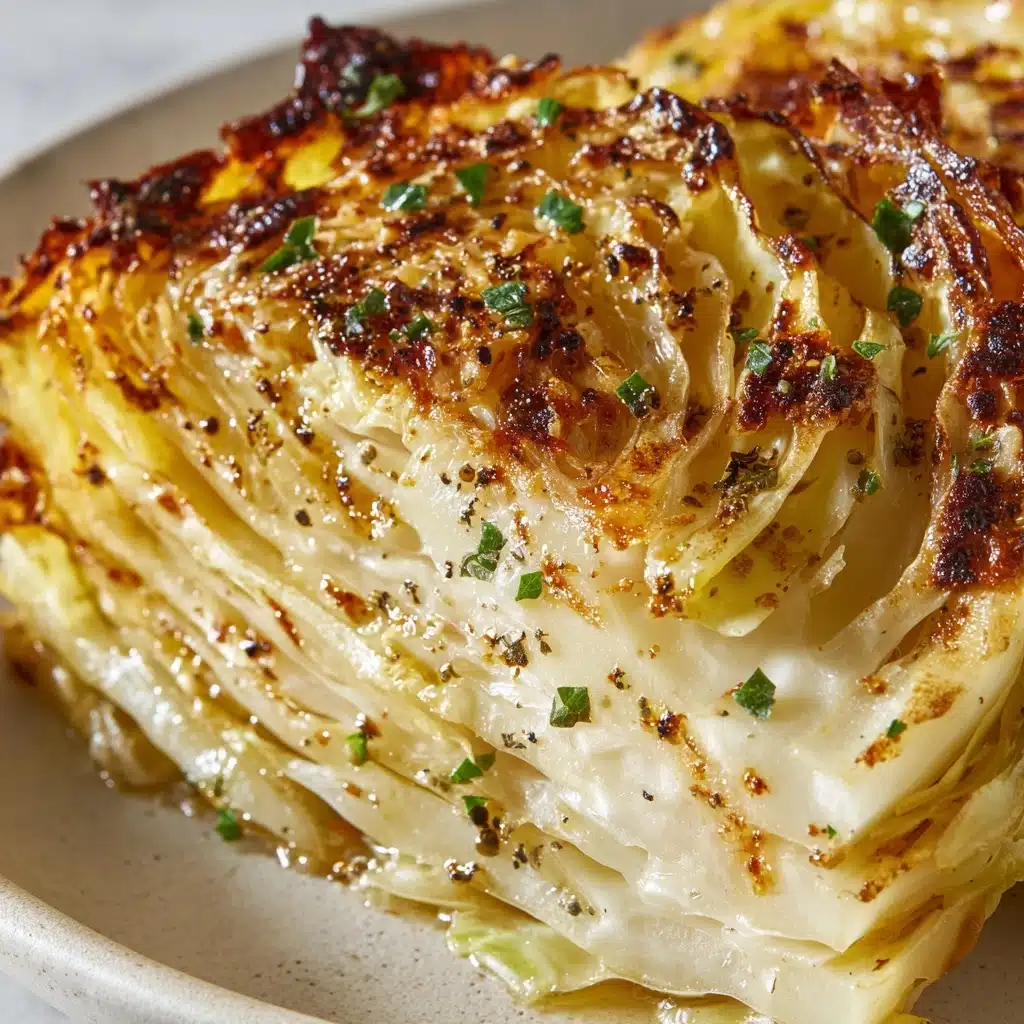 Garlic-Parmesan Melting Cabbage Recipe - Recipe Image