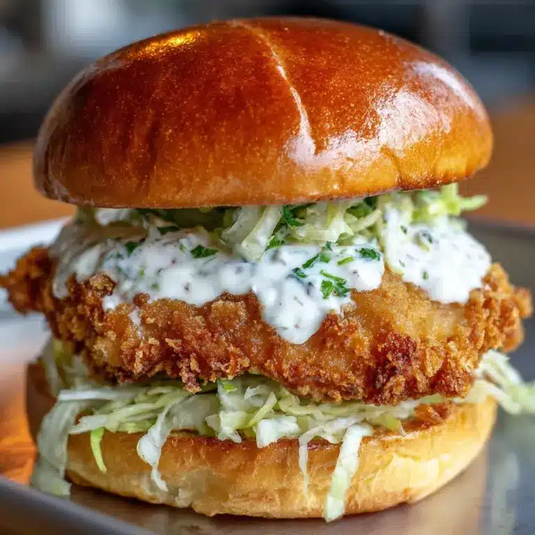 Crispy Fried Cod Sandwich Recipe
