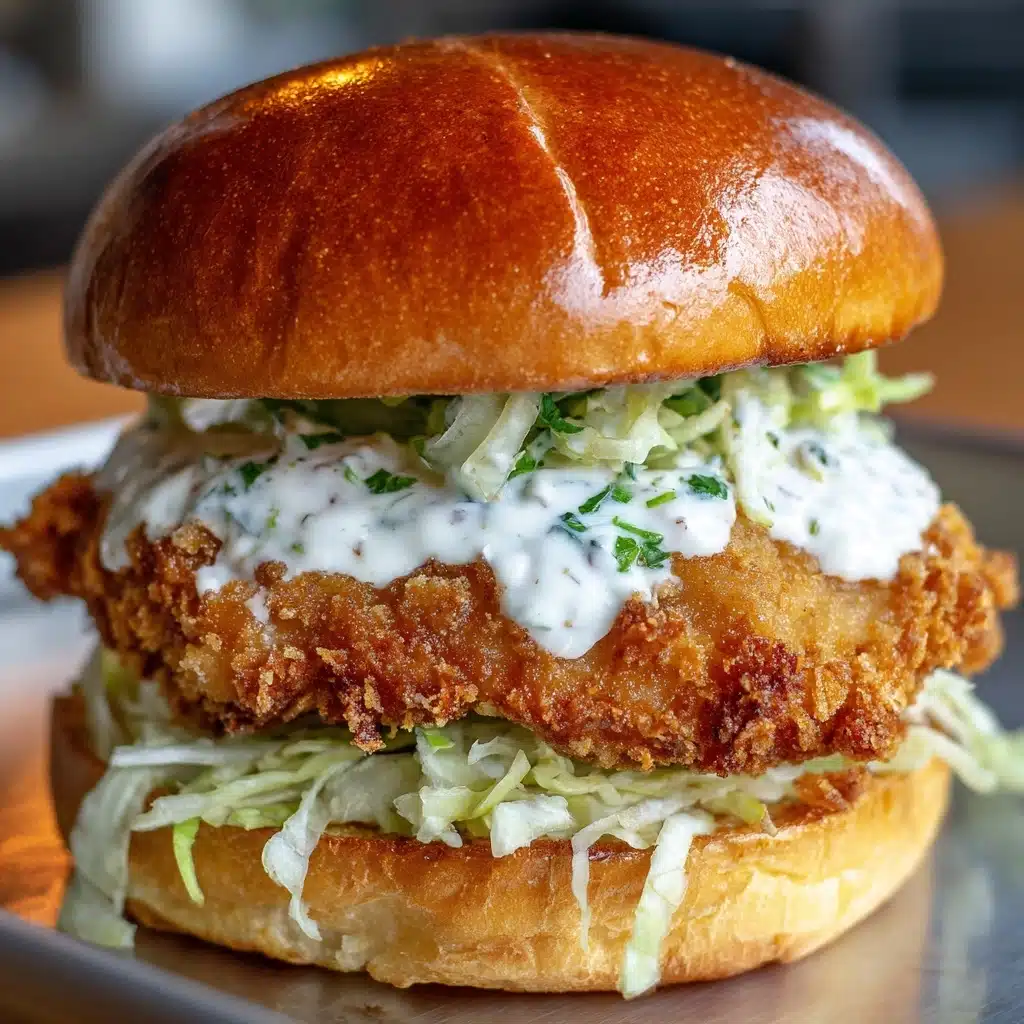 Crispy Fried Cod Sandwich Recipe - Recipe Image