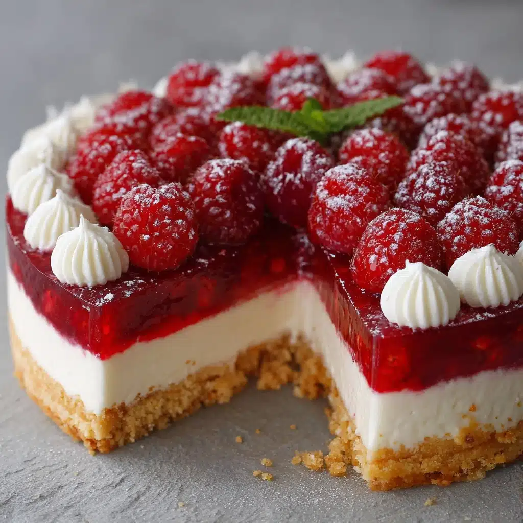 Raspberry Cream Pie Recipe - Recipe Image