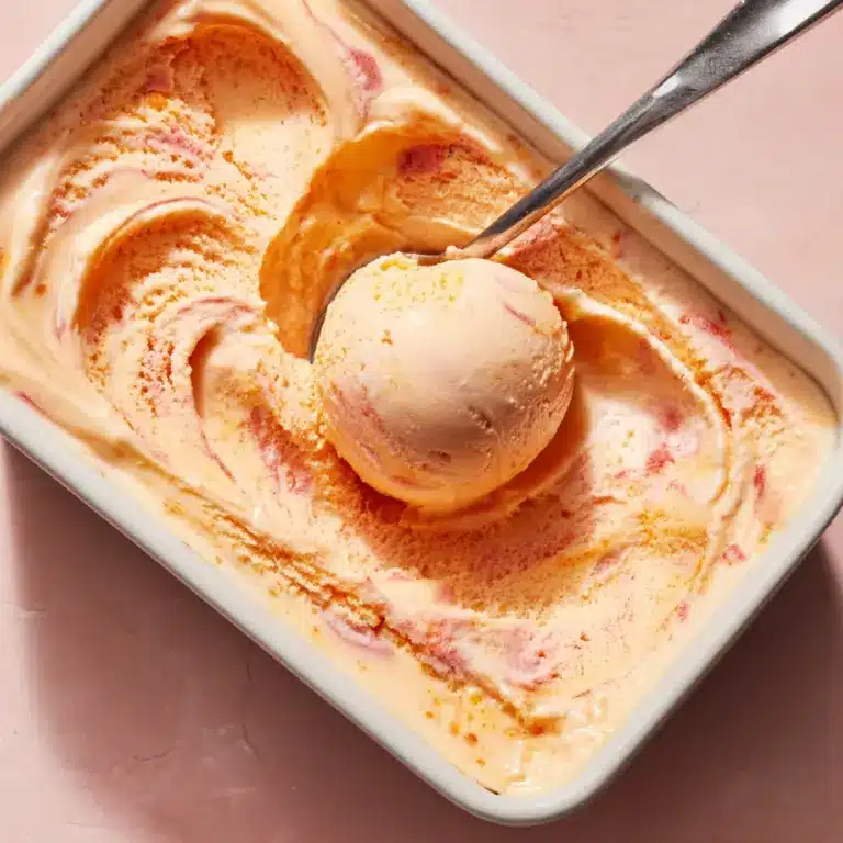 The Best Peach Sorbet Without Ice Cream Maker Recipe