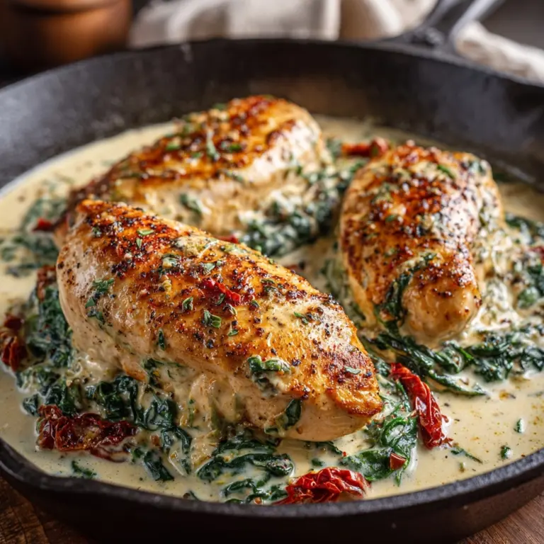 Creamy Tuscan Chicken Recipe