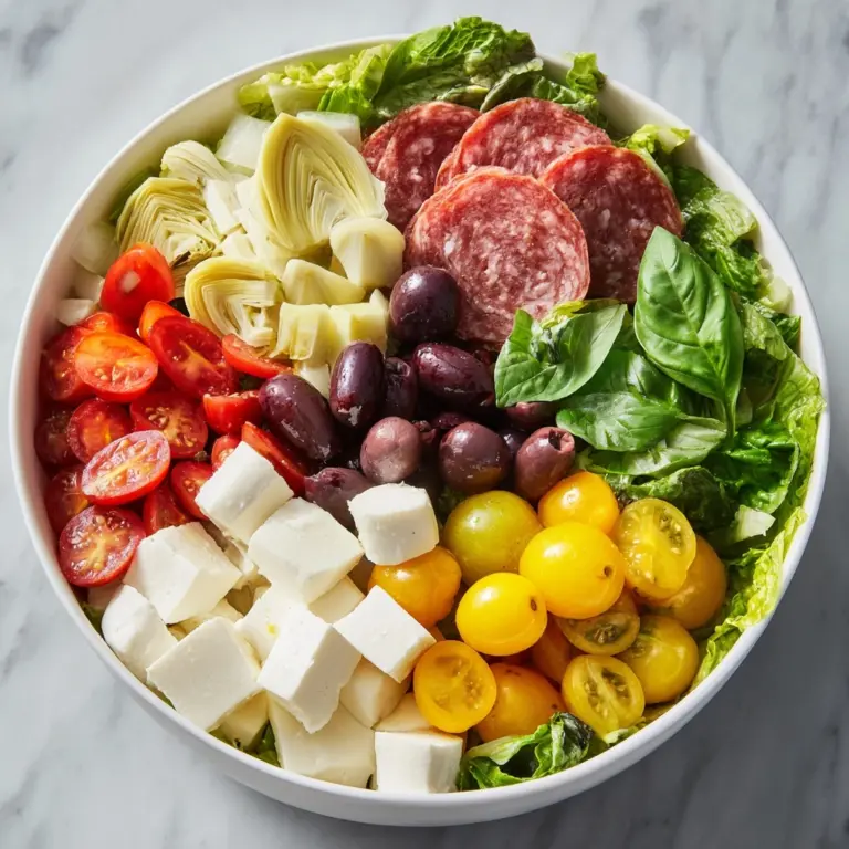 Homemade Antipasto Salad Recipe