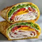 Turkey Ranch Club Wrap Recipe