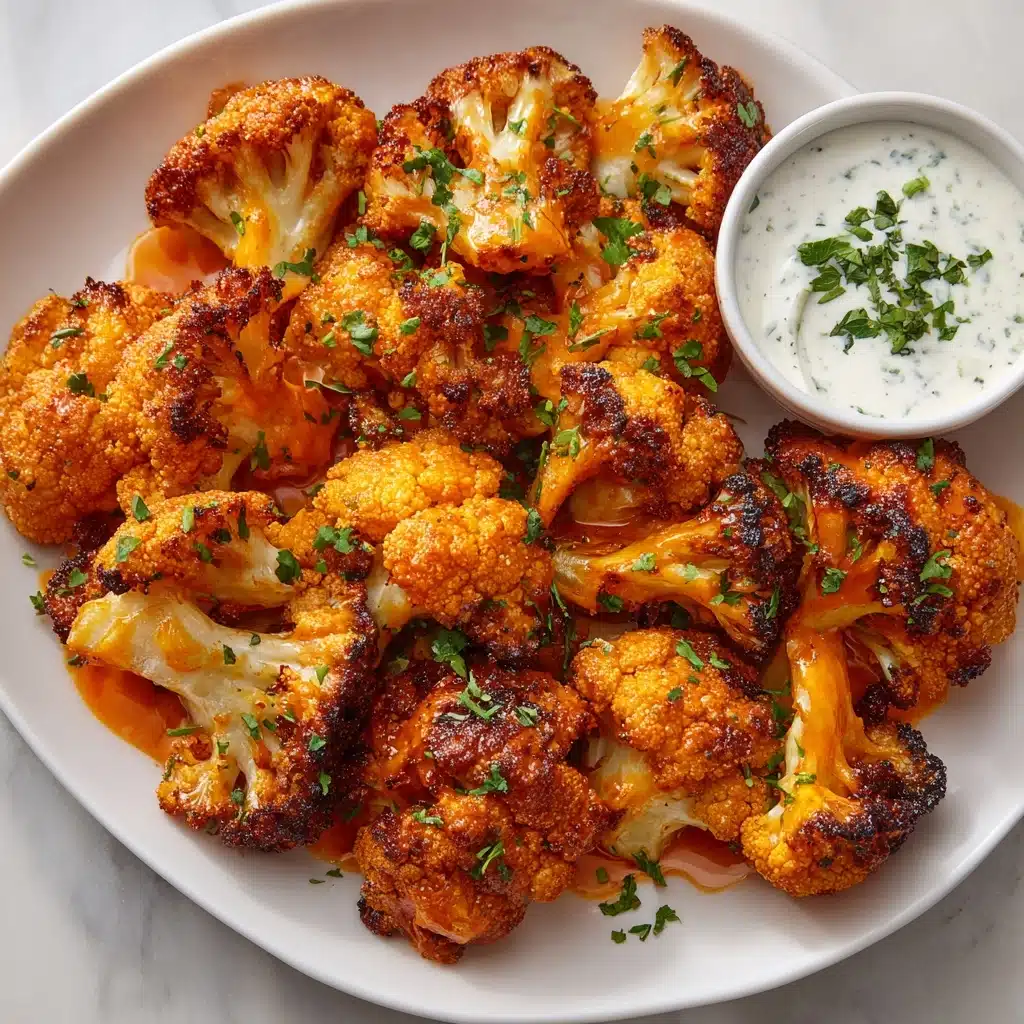 Air Fryer Cauliflower Wings Recipe - Recipe Image