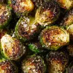 Garlic Parmesan Roasted Brussels Sprouts Recipe