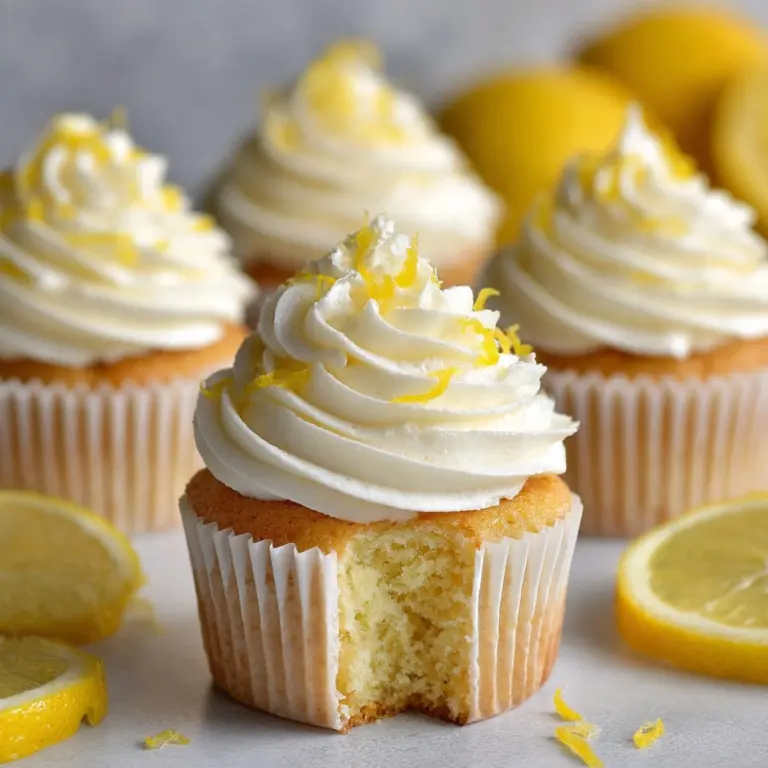 Lemon Cupcakes Recipe