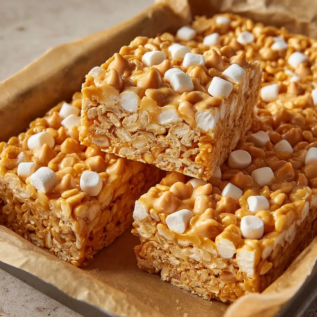 Fluffernutter Rice Krispie Treats Recipe - Recipe Image