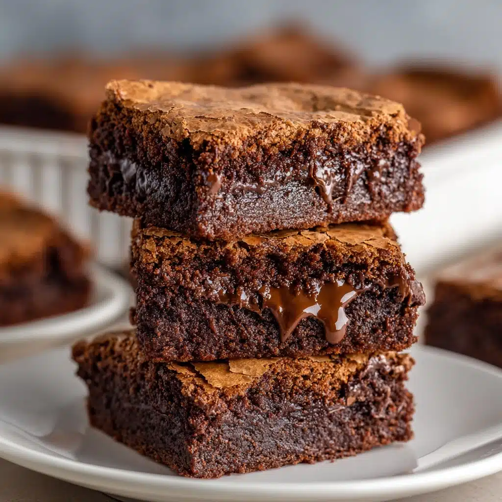 World’s Best Fudgiest Brownies Recipe - Recipe Image