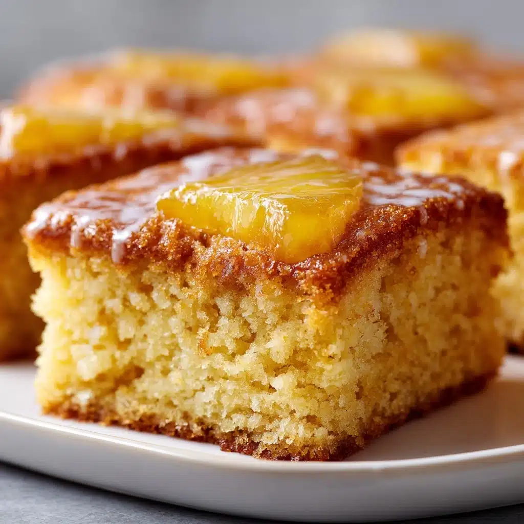 Pineapple Condensed Milk Cake Recipe - Recipe Image
