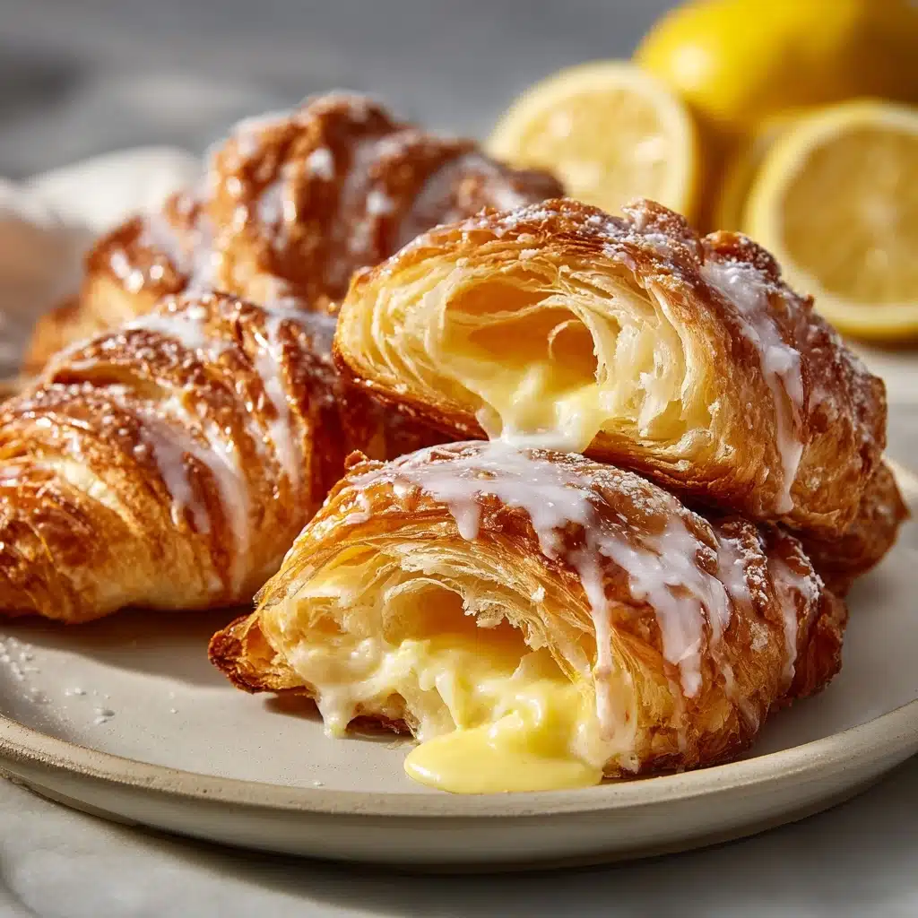 Lemon Cheesecake Crescent Rolls Recipe