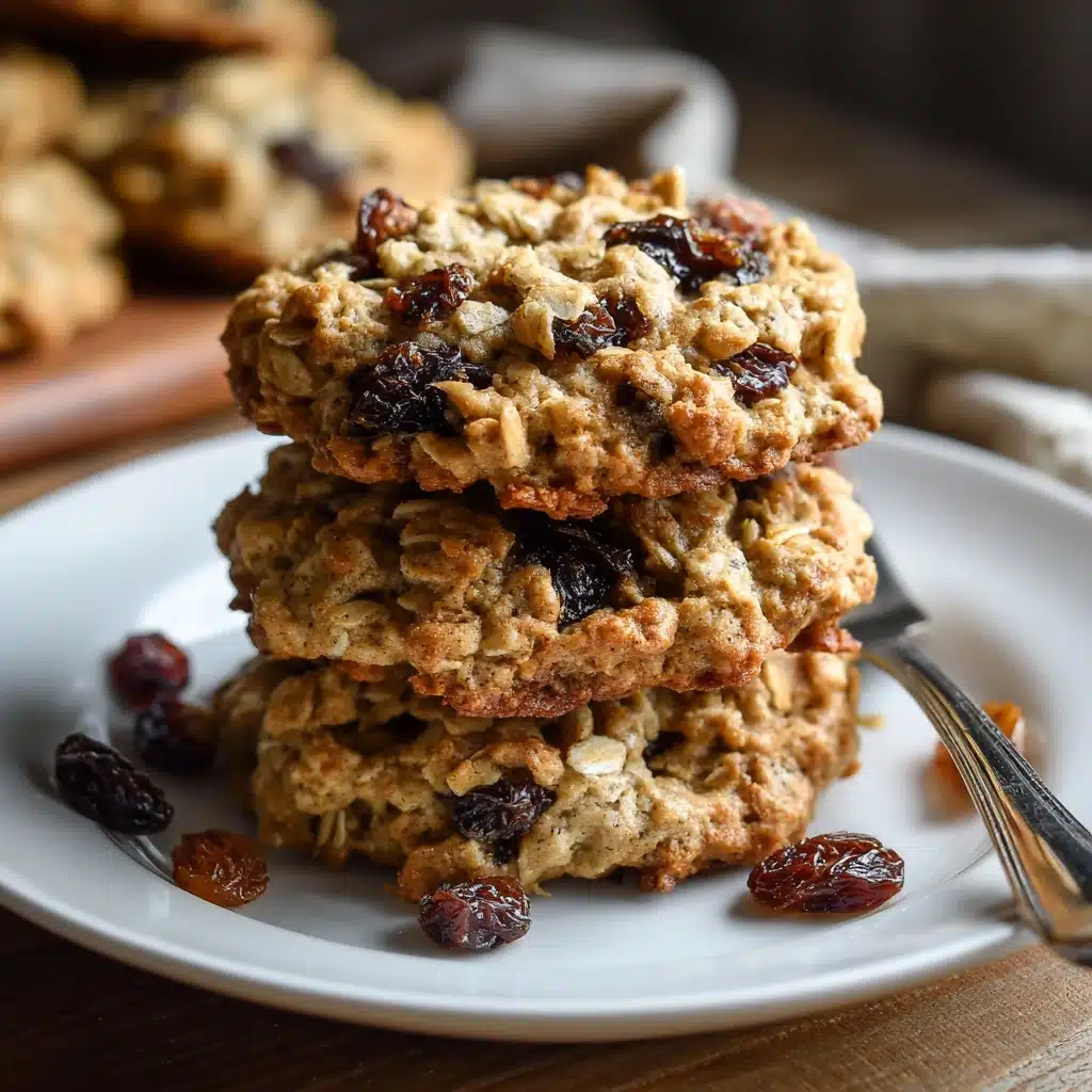Vegan Oatmeal Raisin Cookies Recipe - Recipe Image