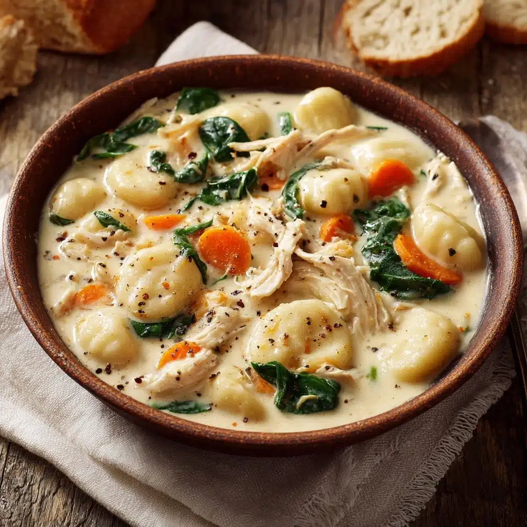 Creamy Chicken Gnocchi Soup Recipe