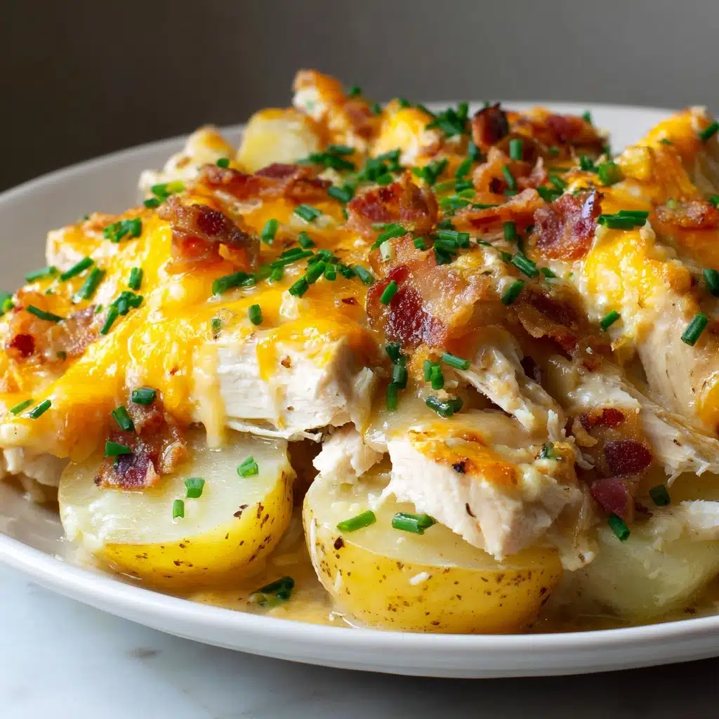 Loaded Potato Ranch Chicken Casserole Recipe - Recipe Image