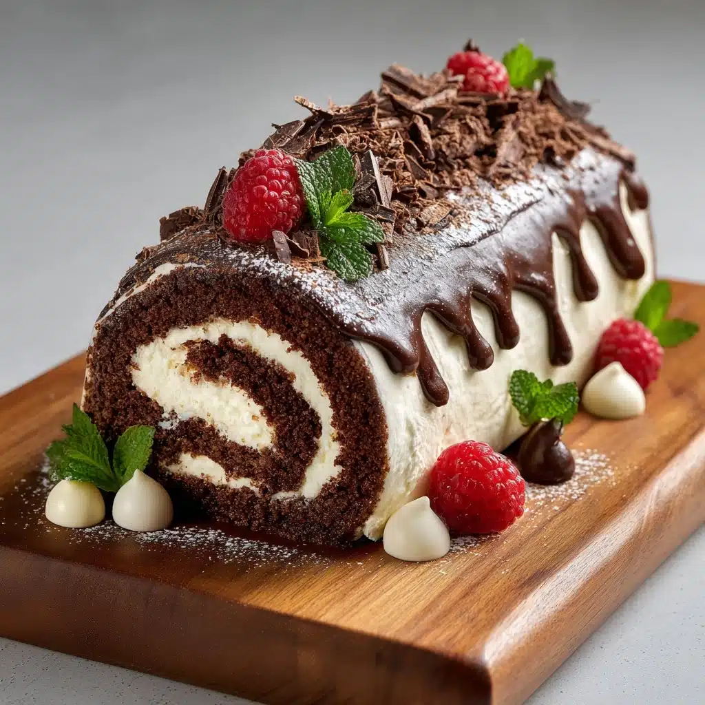 Choco Swiss Roll Delight Recipe - Recipe Image