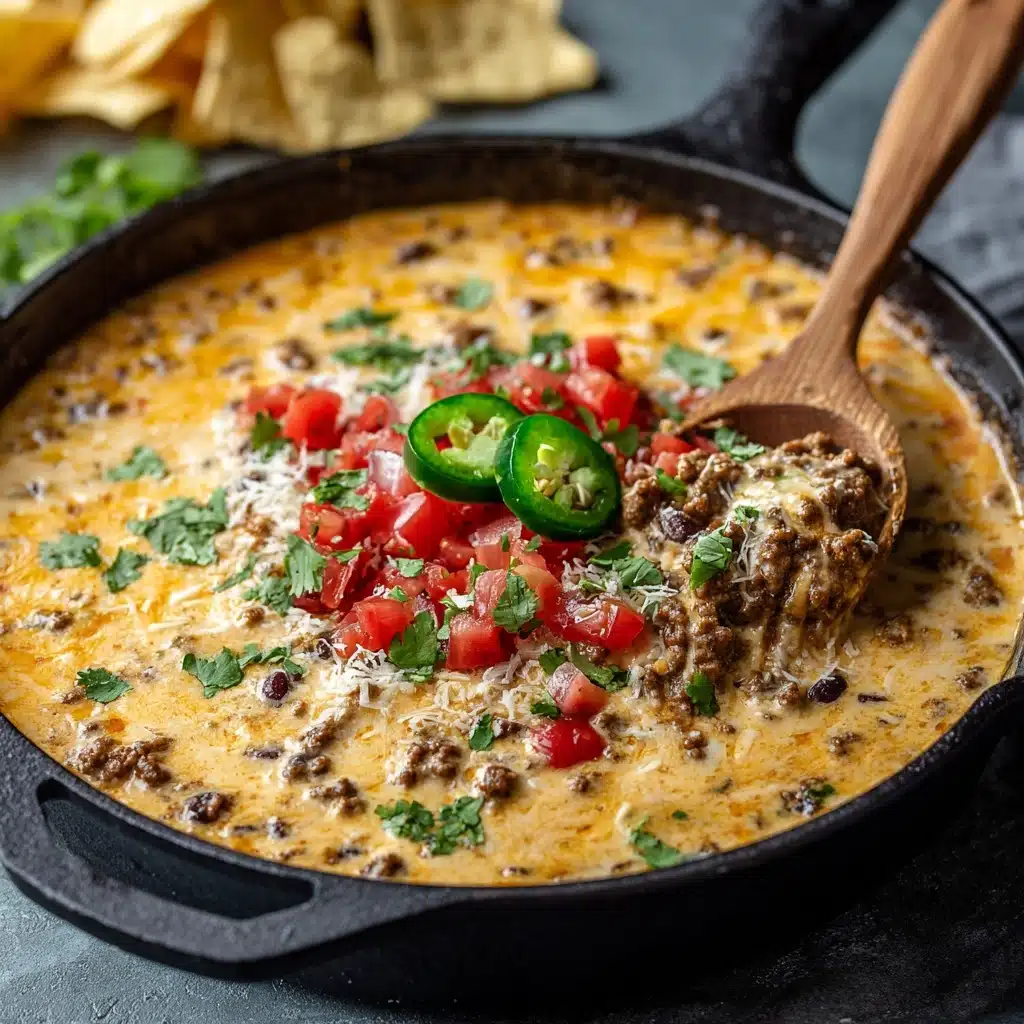 Spicy Cowboy Queso Recipe - Recipe Image