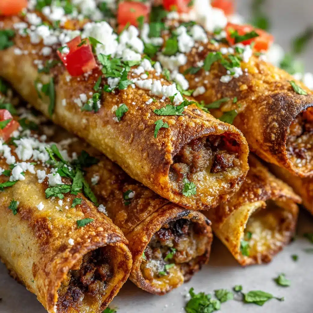Crispy Chicken Taquitos Recipe - Recipe Image