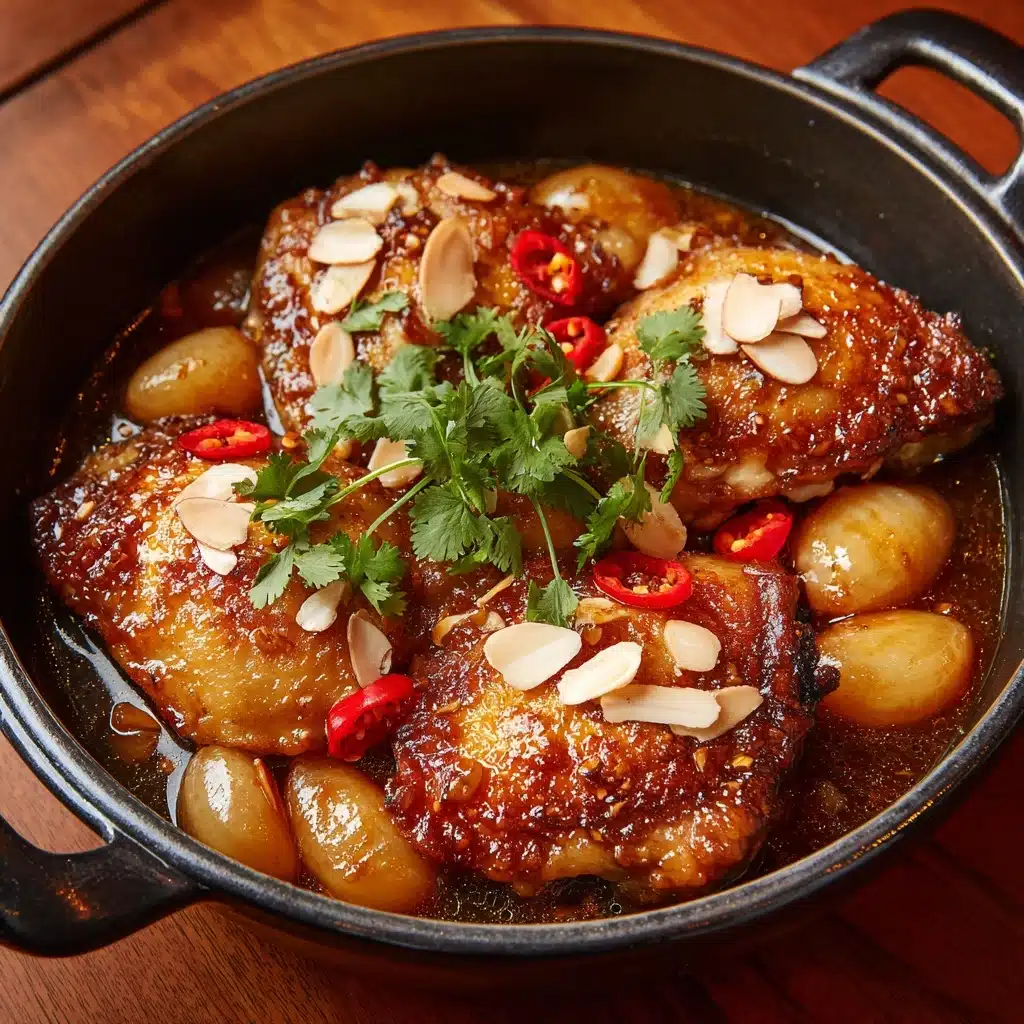 Braised Nutty Satay Chicken: An Incredible Essential Recipe - Recipe Image
