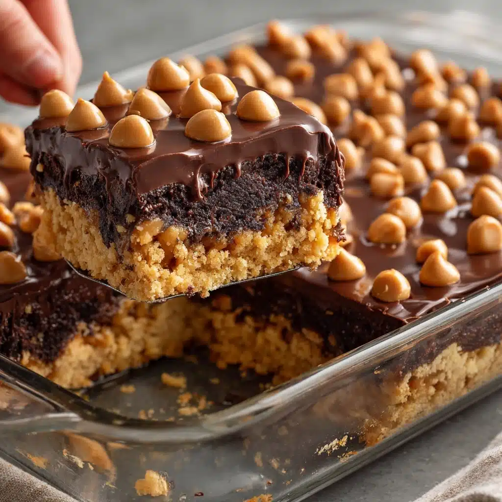 Peanut Butter Cup Dump Cake Recipe - Recipe Image