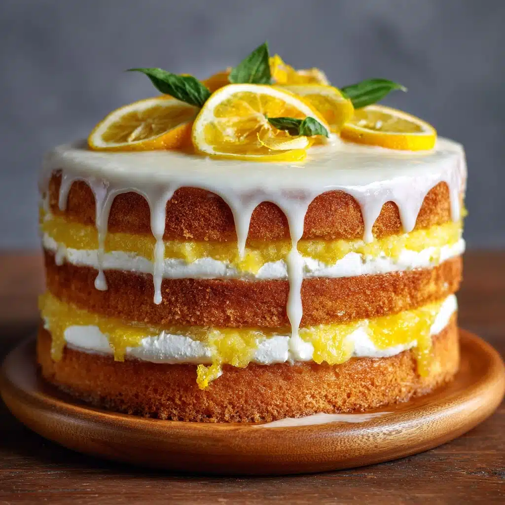 Limoncello Cake with Mascarpone Frosting Recipe