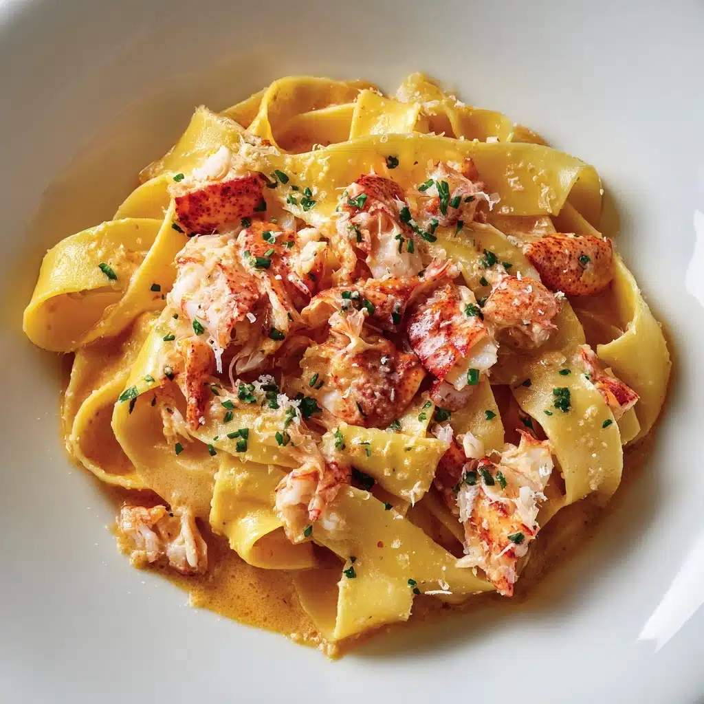 Creamy Tomato and Lobster Pasta Recipe - Recipe Image