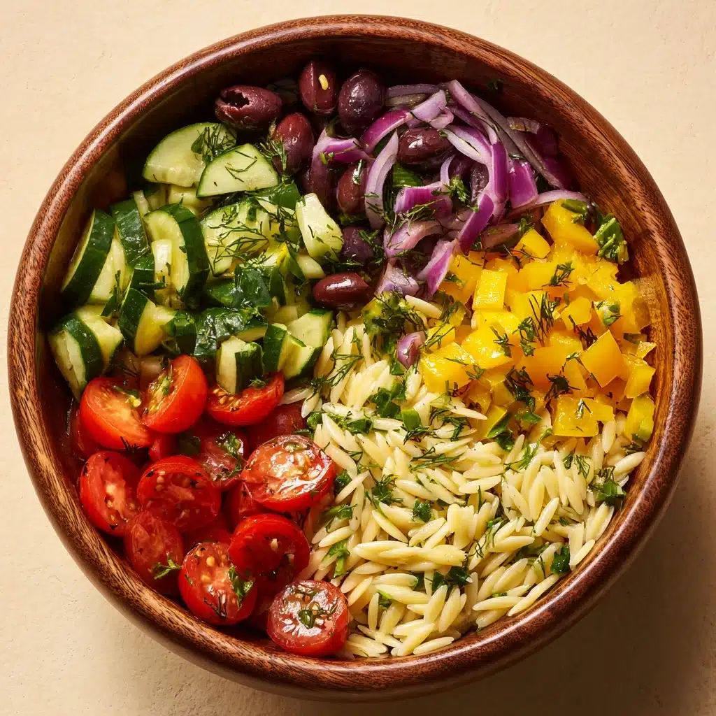 Greek Orzo Salad Recipe